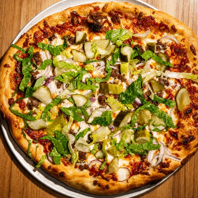 Big Mac Pizza.