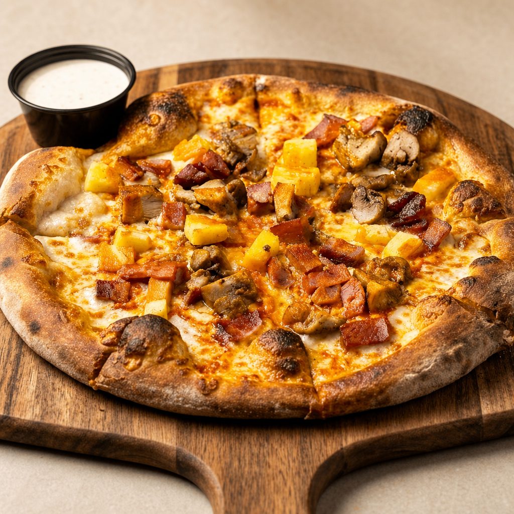 Pineapple Express Pizza.