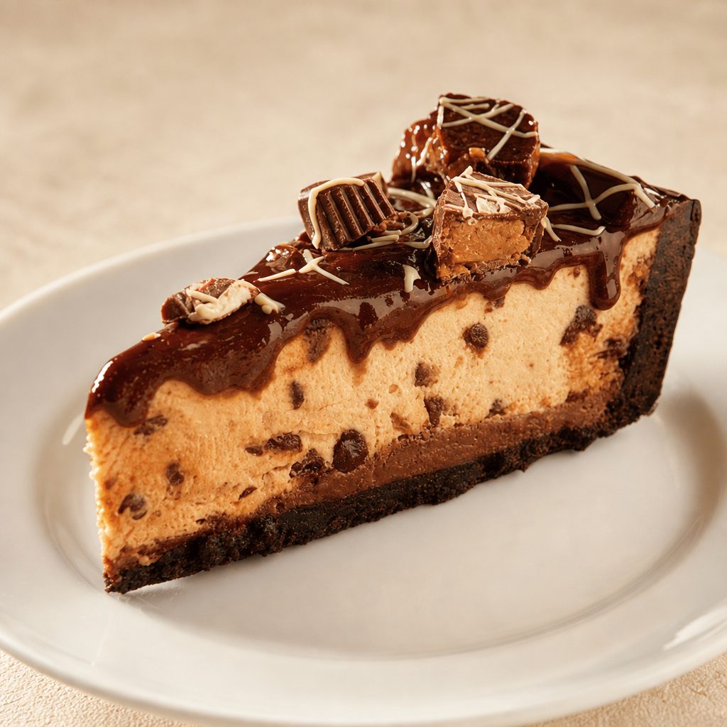 Mile High Peanut Butter Pie.